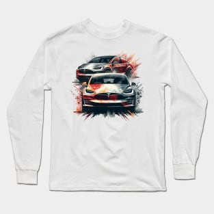 Tesla Model X Long Sleeve T-Shirt